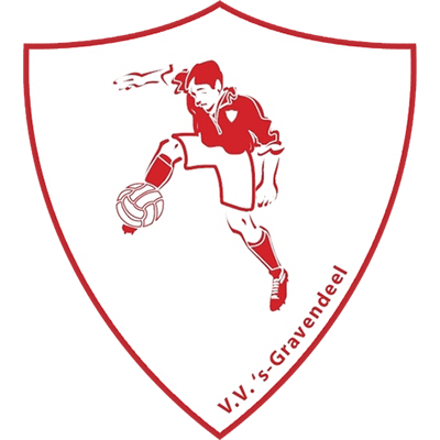 Clublogo voetbalvereniging VV 's-Gravendeel