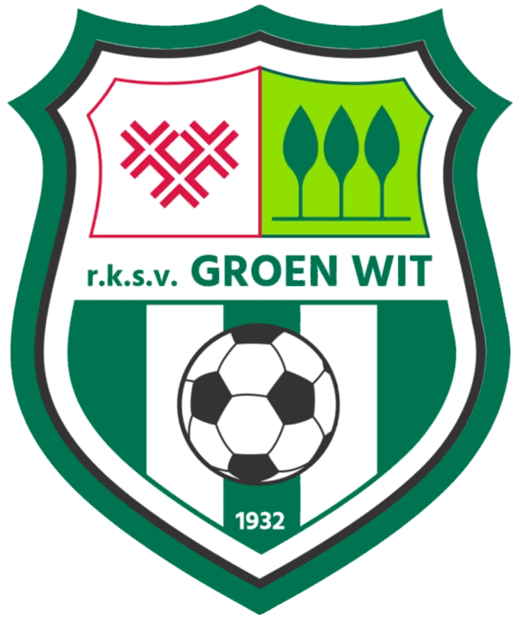 Clublogo voetbalvereniging RKSV Groen Wit uit Breda