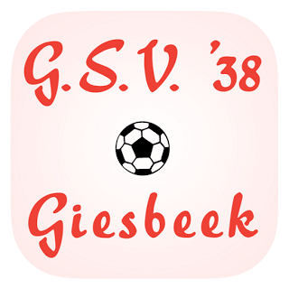 Clublogo voetbalvereniging GSV '38 uit Giesbeek