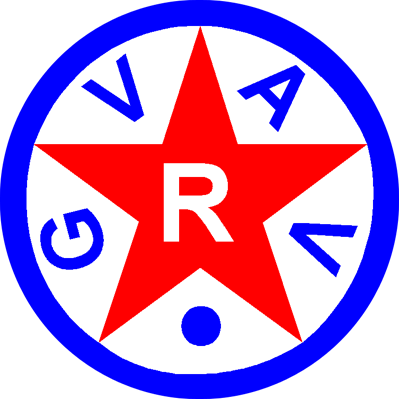Clublogo voetbalvereniging GVAV-Rapiditas uit Groningen