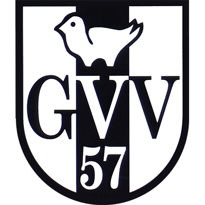Clublogo voetbalvereniging GVV '57 uit Grave