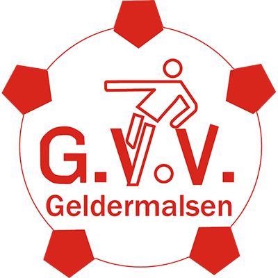 Clublogo voetbalvereniging GVV uit Geldermalsen