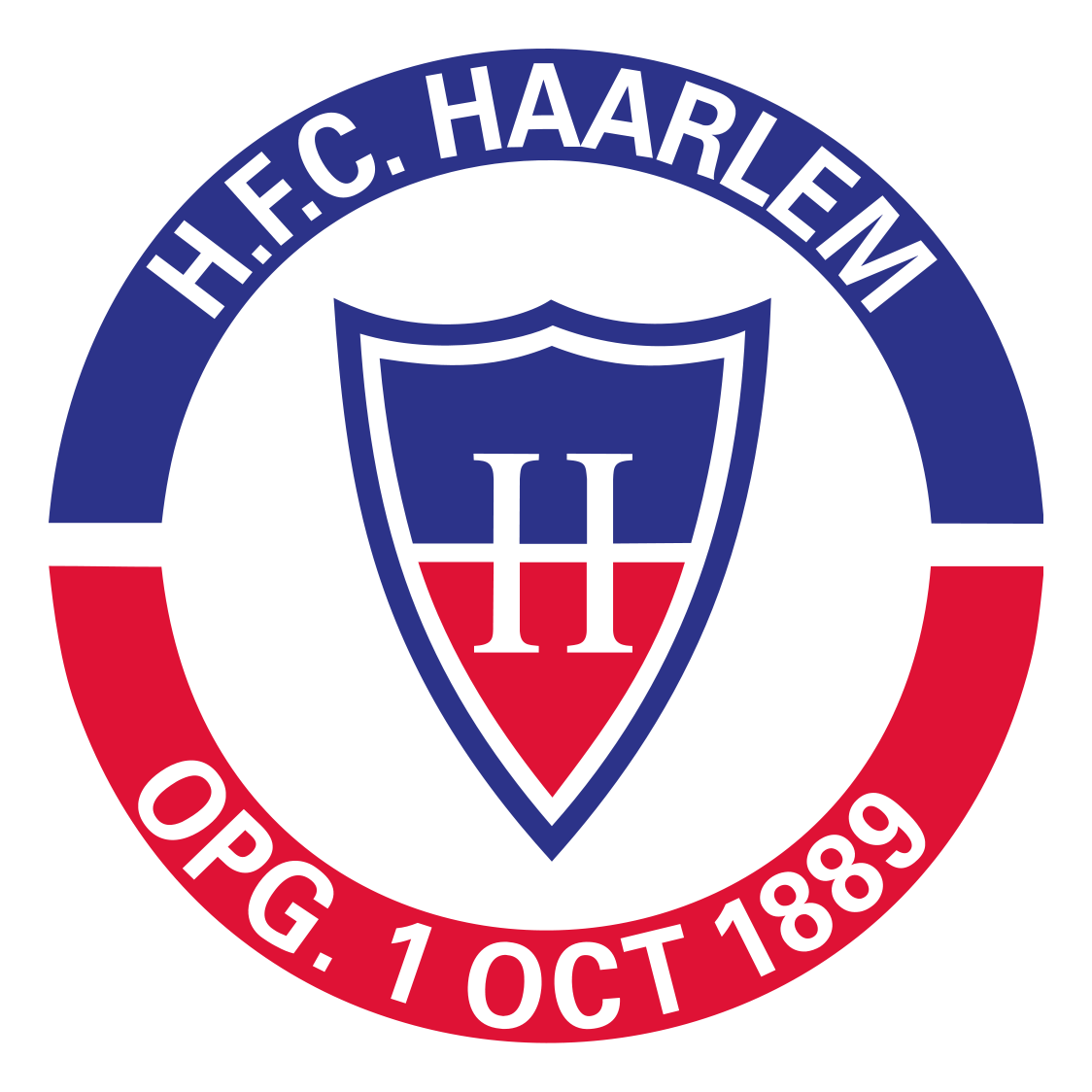 Clublogo voetbalvereniging HFC Haarlem