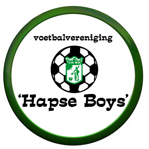 Clublogo voetbalvereniging Hapse Boys