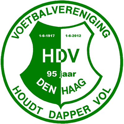 Clublogo voetbalvereniging VV HDV uit Den Haag