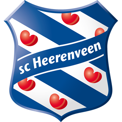 Historic club logo football club SC Heerenveen