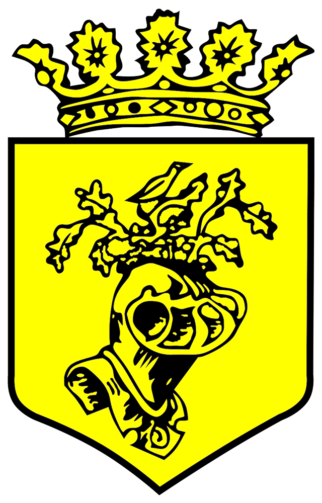 Historisch clublogo voetbalvereniging HVV Helmond