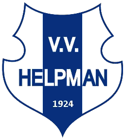 Clublogo voetbalvereniging VV Helpman uit Groningen