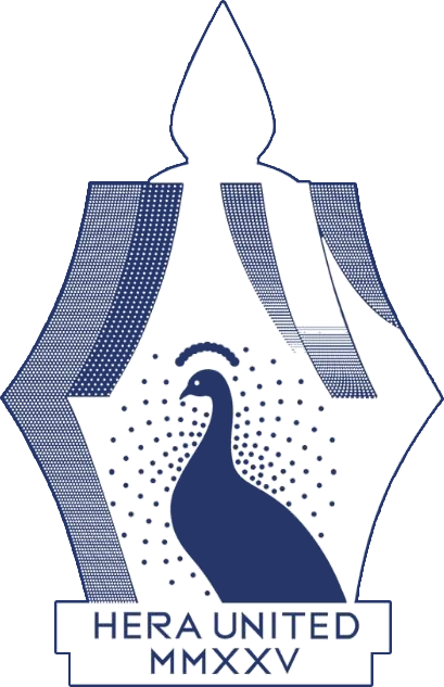 Club logo football club HERA United uit Amsterdam
