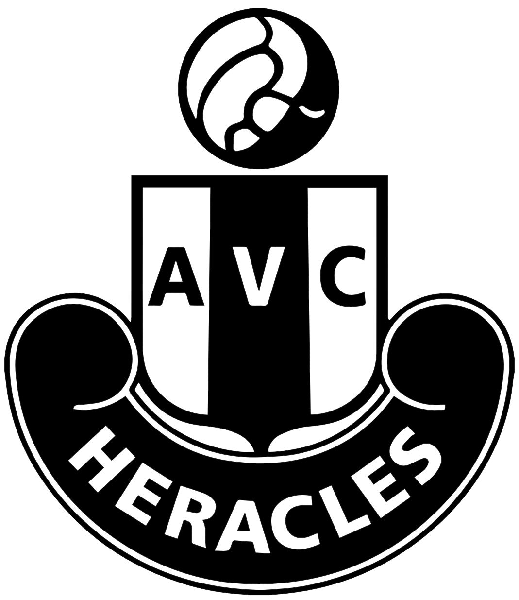 Clublogo voetbalvereniging AVC Heracles