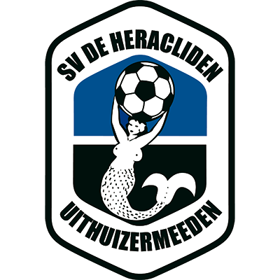 Clublogo voetbalvereniging SV De Heracliden uit Uithuizermeeden