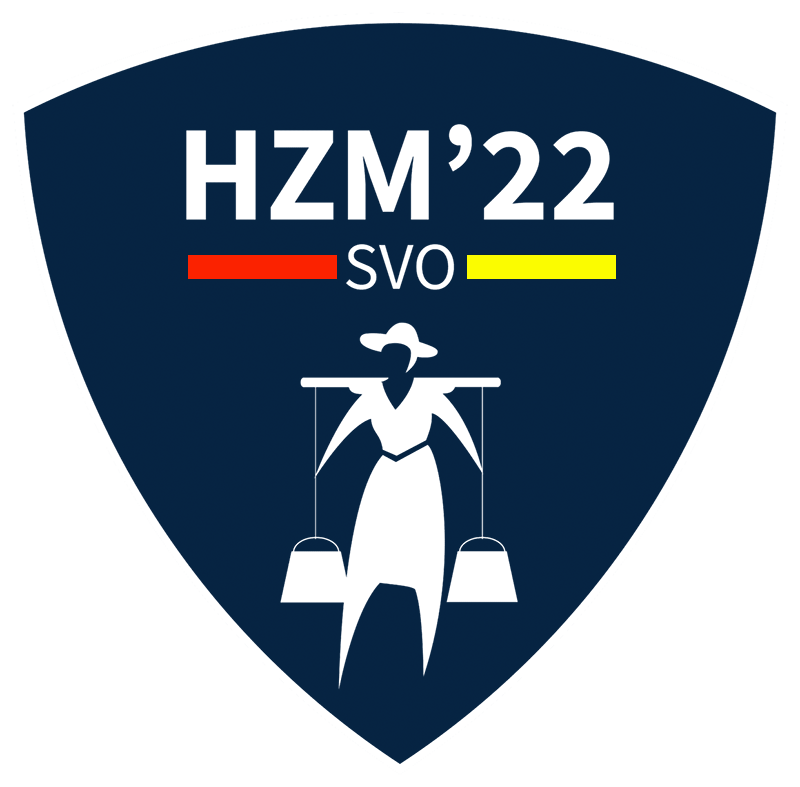 Clublogo voetbalvereniging HZM '22 uit Huizen