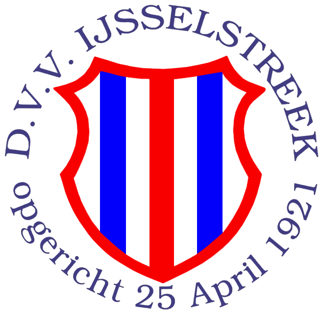 Clublogo voetbalvereniging DVV IJsselstreek