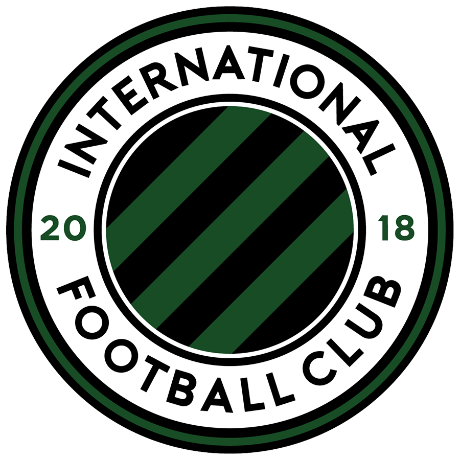 Clublogo voetbalvereniging International Football Club uit Den Haag