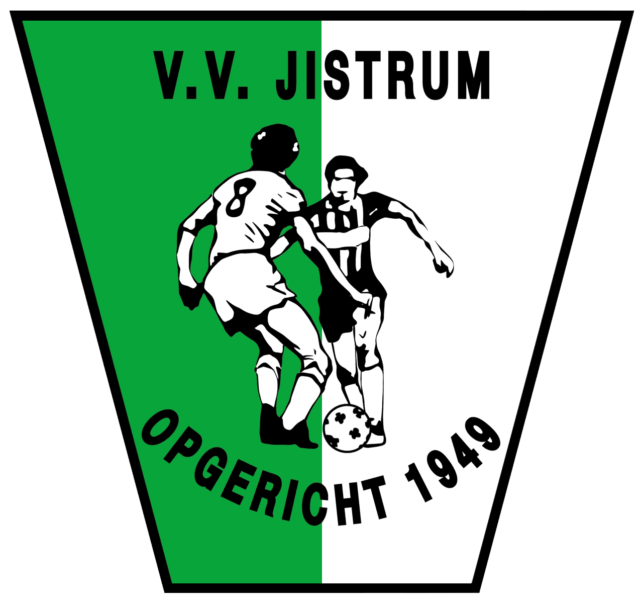 Clublogo voetbalvereniging VV Jistrum uit Eestrum