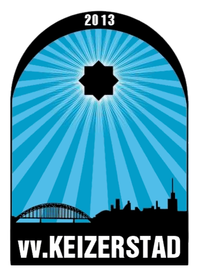 Clublogo voetbalvereniging VV Keizerstad uit Nijmegen