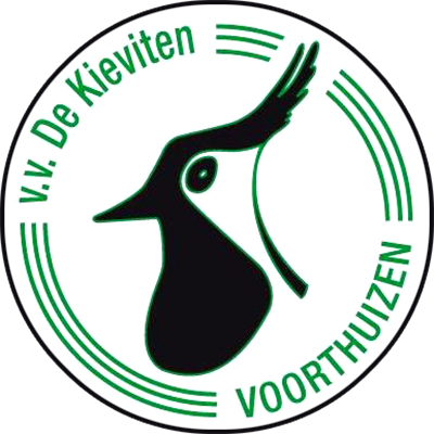 Clublogo voetbalvereniging De Kieviten uit Voorthuizen