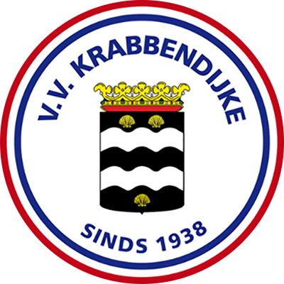 Clublogo voetbalvereniging VV Krabbendijke