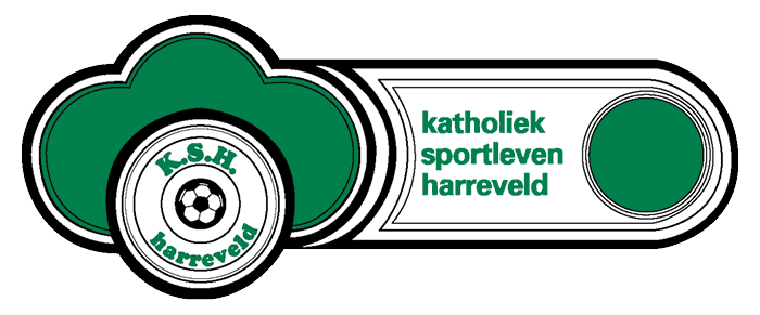 Clublogo voetbalvereniging KSH uit Harreveld