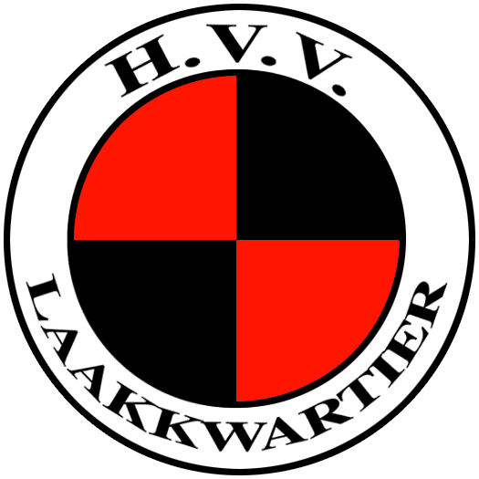 Clublogo voetbalvereniging HVV Laakkwartier