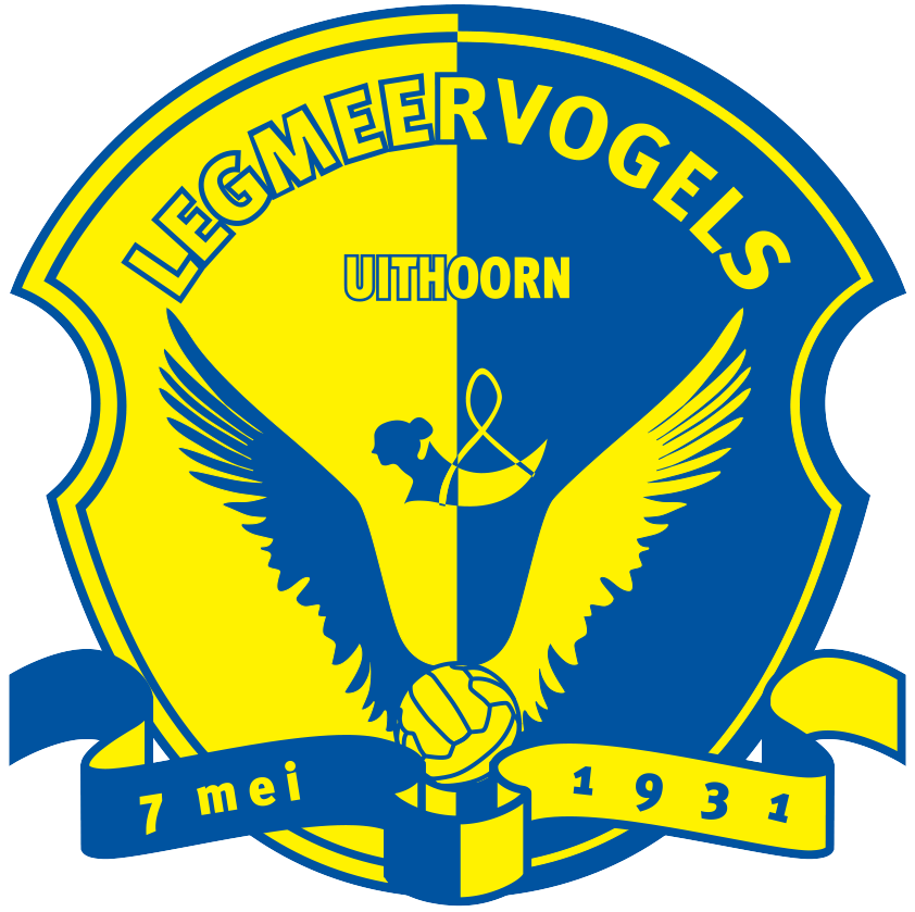 Clublogo voetbalvereniging Legmeervogels uit Uithoorn