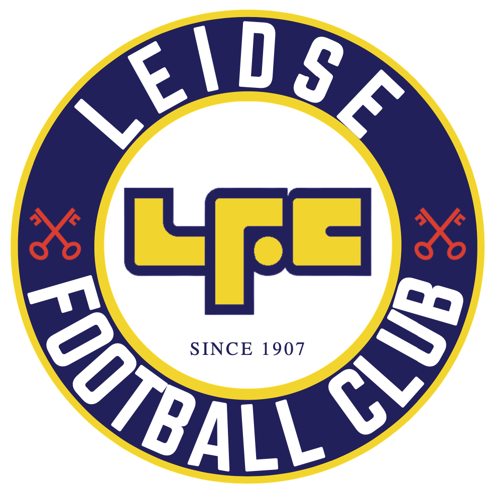 Clublogo voetbalvereniging LFC uit Leiden