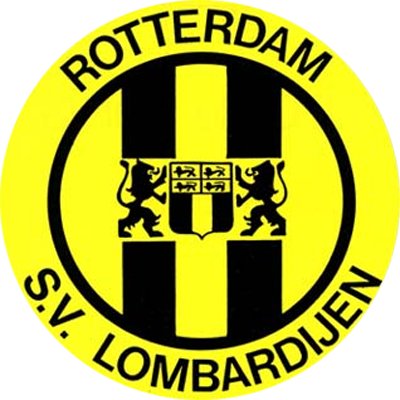 Historisch clublogo voetbalvereniging SV Lombardijen uit Rotterdam