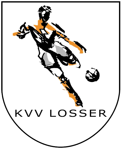 Historisch clublogo voetbalvereniging KVV Losser
