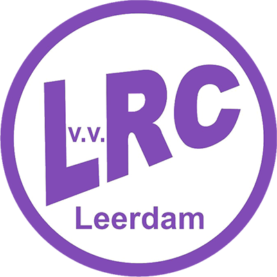 Historisch clublogo voetbalvereniging VV LRC Leerdam
