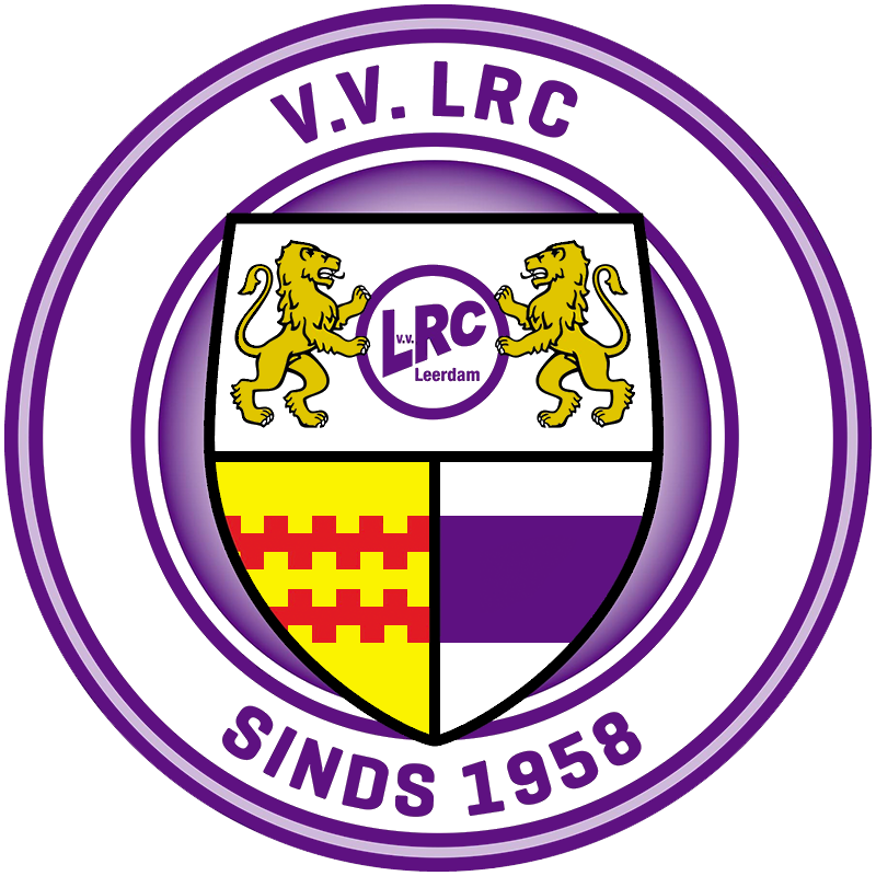 Clublogo voetbalvereniging VV LRC Leerdam