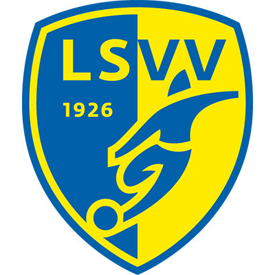 Clublogo voetbalvereniging LSVV uit Zuid-Scharwoude