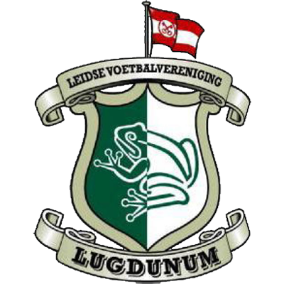 Clublogo voetbalvereniging LVV Lugdunum uit Leiden