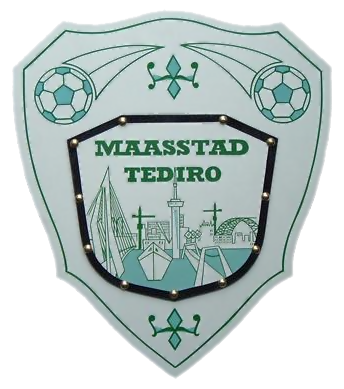 Clublogo voetbalvereniging Maasstad Tediro uit Rotterdam