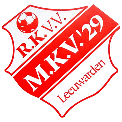 Clublogo voetbalvereniging RKVV MKV '29 uit Leeuwarden