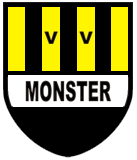 Clublogo voetbalvereniging Monster