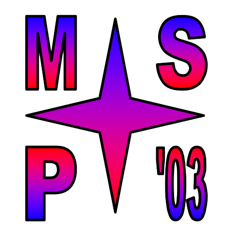 Clublogo voetbalvereniging SV MSP '03 uit Heerlen