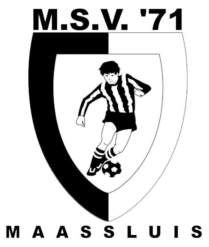 Clublogo voetbalvereniging MSV '71 uit Maassluis