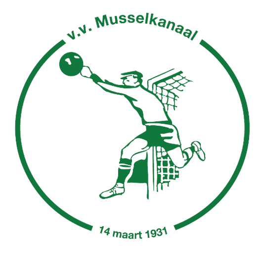 Clublogo voetbalvereniging VV Musselkanaal
