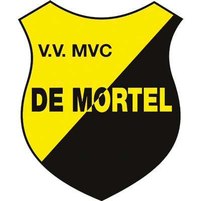 Clublogo voetbalvereniging VV MVC uit Mortel