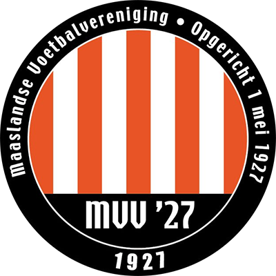 Clublogo voetbalvereniging MVV '27 uit Maasland
