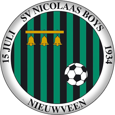 Clublogo voetbalvereniging Nicolaas Boys uit Nieuwveen