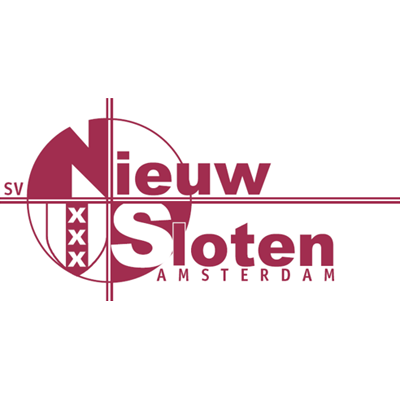Historisch clublogo voetbalvereniging Nieuw Sloten uit Amsterdam