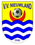 Clublogo voetbalvereniging Nieuwland N uit Nieuw en Sint Joosland