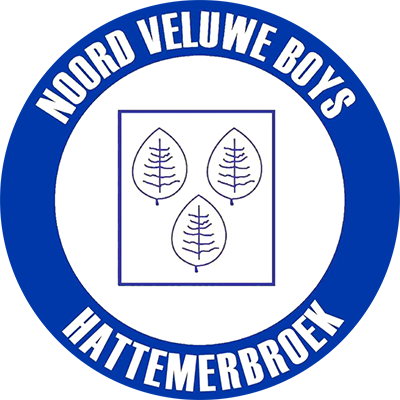Historisch clublogo voetbalvereniging Noord Veluwe Boys uit Hattemerbroek