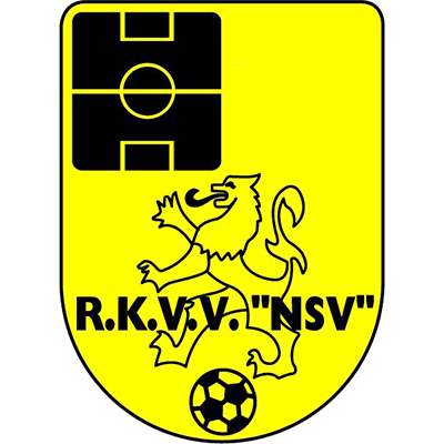 Clublogo voetbalvereniging NSV uit Nispen