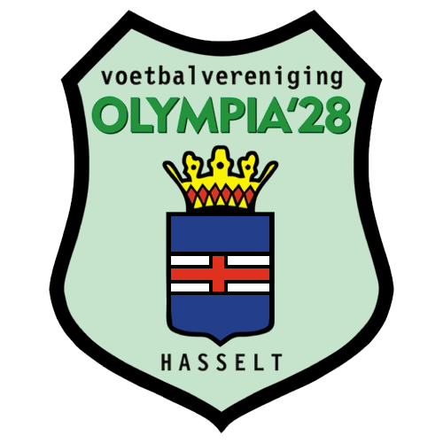 Clublogo voetbalvereniging Olympia '28 uit Hasselt
