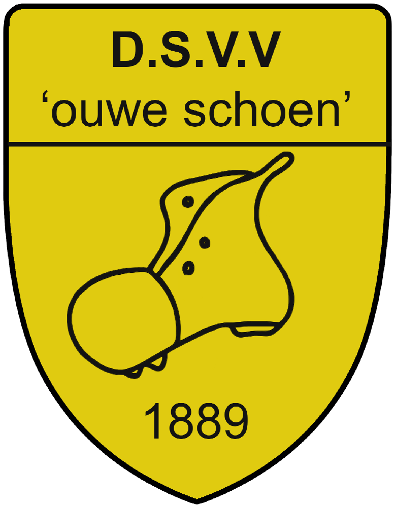 Clublogo voetbalvereniging DSVV Ouwe Schoen uit Delft