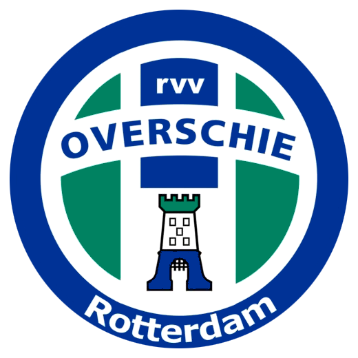 Clublogo voetbalvereniging RVV Overschie uit Rotterdam