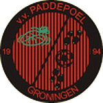 Clublogo voetbalvereniging VV Paddepoel uit Groningen
