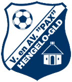 Clublogo voetbalvereniging Pax uit Hengelo, GD